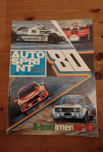 Autosprint jahr 1980 - jahr, band