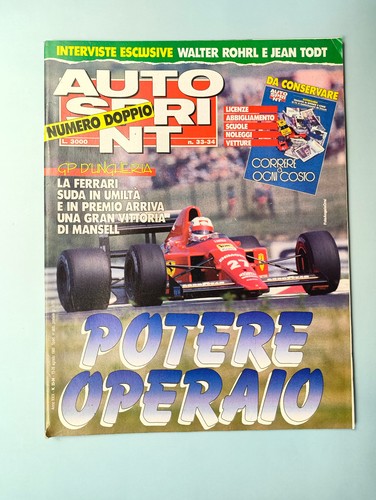 Autosprint 1989 enzo - autosprint,