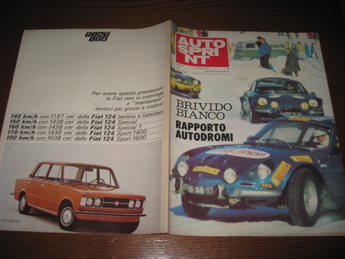 Autosprint 1972 fiat - autosprint, 124