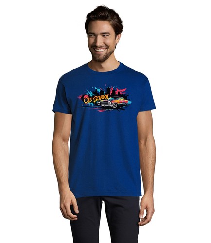 Herren shirt oldschool - oldschool, retro