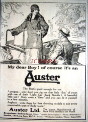 Auster motorwagen - "auster",
