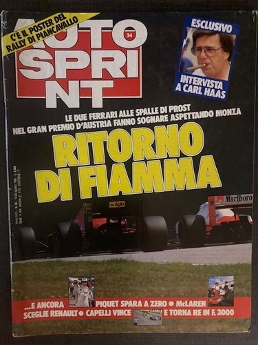 Autosprint agosto 1986 - autosprint, n.