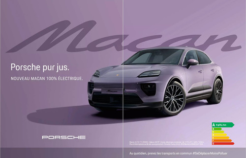 Auto print pub porsche - print, ad