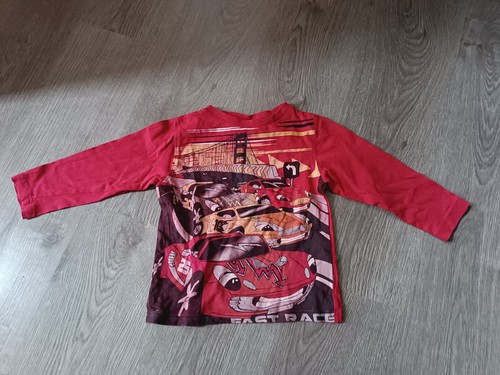 Rotes langarmshirt größe - größe, 86
