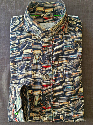 Eton slim fit hemd 38 - hemd, s