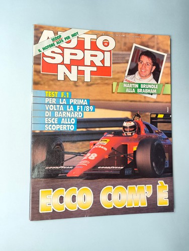 Autosprint 1988 poster - 49-1988, +poster