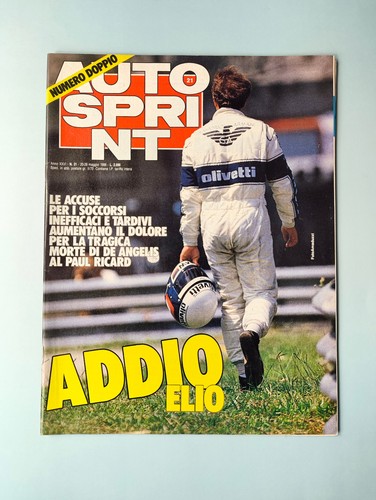Autosprint 1986 tod - tod, elio