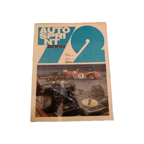 Autosprint 1972 auto rennen - autosprint,