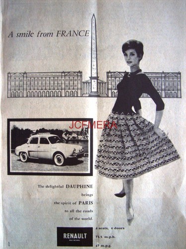 Renault dauphine 1958 - renault,